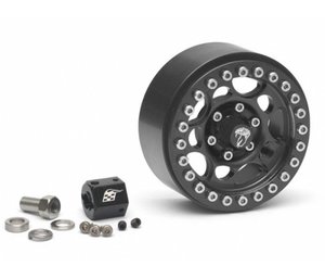 Boom Racing Golem KRAIT™ 1.9 Aluminum Beadlock Wheels 1 Piece Spare Black - BRW780903-1BK