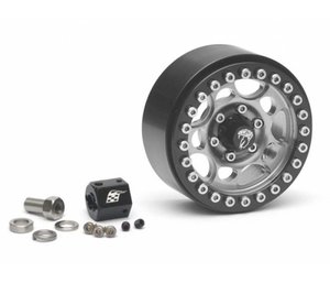 Boom Racing Golem KRAIT™ 1.9 Aluminum Beadlock Wheels 1 Piece Spare Gun Metal - BRW780903-1GM