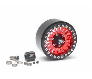 Boom Racing Venomous KRAIT™ 1.9 Aluminum Beadlock Wheel 1 Piece Spare Red - BRW780902-1R