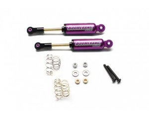 Boomerang™ Type I Aluminum Internal Shocks Set 90MM (2) Purple [OFFICIAL RECON G6 SHOCKS] - BRSI0090P - BOOM RACING