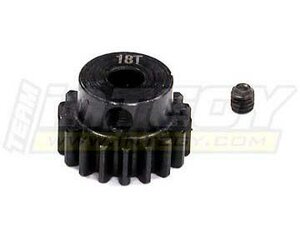 C23172 Steel Pinion Gear 18T, 1M/5mm Shaft for 1/8 Off-Road & Savage Flux