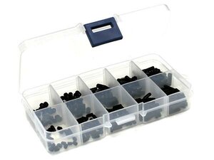 C23349 Assorted Replacement Allen Hex Set Screw Kit M3 & M4 Sizes mit Carrying Box