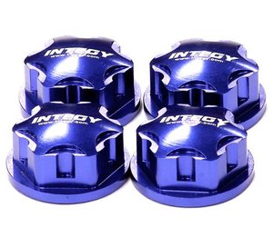 C24456BLUE - 17mm Hex Wheel Nut für 1/8 Buggy, Truggy, SC & Mon.Truck