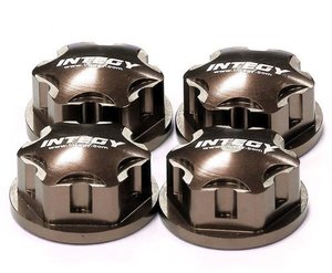 C24456GUN - 17mm Hex Wheel Nut for Most 1/8 Buggy, Truggy, SC & Mon.Truck