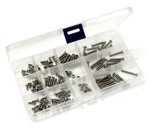 C24876 Stainless Steel M3 Countersunk Flat Head Socket Screw (120) mit Hardware & Box