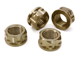 C26781GUN - Serrated 17mm Hex Wheel Nut (4) for Most 1/8 Buggy, Truggy, SC & Monster Truck