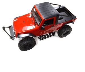 C31483RED 1/10 Custom Scale Off-Road Crawler JW10-X Chassis mit 313mm WB