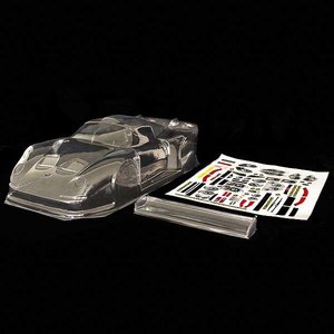 CA-306 - 911 GT1 Karosserie + Aufkleber - 1:8 Lexan klar - HOBBYTECH