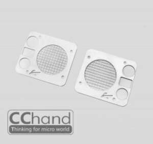 CC/D-1057 CChand D90 D110 KAHN LAMP GUARD (SILVER) for RC4WD Gelande II D90/D110