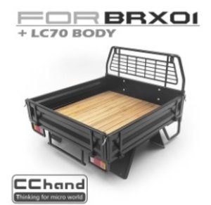 CC/D-AA08 - CChand Rear Bed (Black) for Boom Racing BRX01