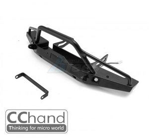 CChand Axial SCX10 XJ - Soild Front Bumper (Black) for Axial SCX10 - CC/D-7015