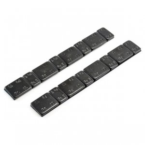 CENTRO BLACK CHASSIS WEIGHTS w/ADHESIVE 5G/10G X 2 STRIPS - C0504