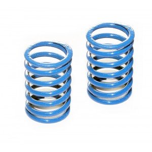 Cap-16031B - REAR SHOCK SPRINGS 0.72KG WHITE/BLU - CAPRICORN