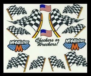 D517 Checkers or Wreckers Decal Sheet - MC ALLISTER