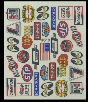 D518 Vintage Contingency Decal Sheet - MC ALLISTER