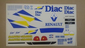 DEC022 - TWINGO / Delta Plastik 1:8
