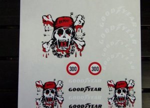 DECHOT05 - Decal HOT 05 / Delta Plastik 1:8