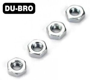 DUB2105 Nuts - 3mm Hex Nuts (4 pcs per package)