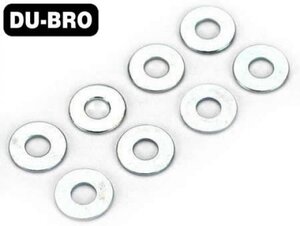 DUB2109 Washers - 3mm Flat Washers (8 pcs per package)