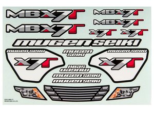 E1050 Mugen MBX7T Decal Sheet
