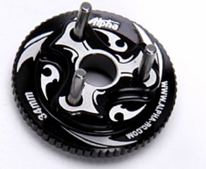 E58-BUB2134 - ALPHA FLYWHEEL 34MM (BLACK)