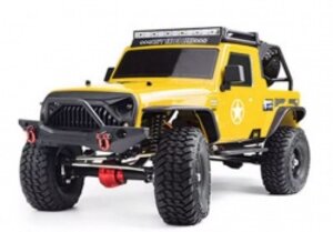 EX86100PRO-Y RGT 1/10 2.4G 4WD Upgrade Performance Rock Crawler EX86100 PRO Kit YELLOW