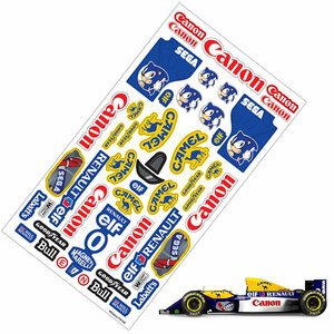 F1 Sticker Williams FW15C