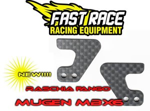 FR001-MU FastRace carbon mud scraper MBX6 MBX7 (pcs.2)