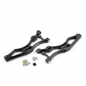 FTAR001BK FASTRAX ARRMA FRONT ALU LOWER SUS. ARMS - KRATON/OUTKAST