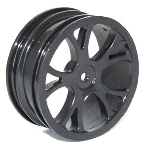 FTX6305B FTX VANTAGE FRONT BUGGY WHEEL 2PCS - BLACK