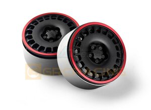 G138TB GRC 1.9 Aluminum Beadlock Wheel for RC Crawler (2)