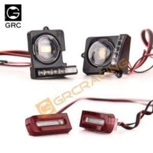 G150PG GRC 4-Channel Wireless SMD LED Control System / Bluetooth Linkage Head&Tail Lights For Traxxas TRX-4 TRX-6 Benz G500 G63 for Traxxas TRX-4