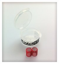 04-GRC366 GRAVITY RC 1/12 scale side springs, red, medium