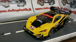 GT 0178 - SCALE 1: 8 Rally Game 325mm 1,5mm - DELTA PLASTIK