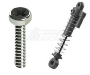 HBPLUS-240012 Hobby Plus Complete Shocks Set for CR-24 (4pcs) for CR24
