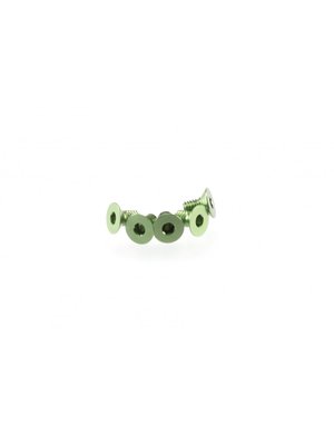 HS-48365 - Hiro Seiko Alloy Hex Socket Flat Head Screw M3x5 [Green]