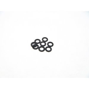 HS-48448 - Hiro Seiko 3mm Alloy Spacer Set (0.75mm) [Black]