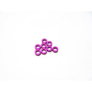 HS-48461 - Hiro Seiko 3mm Alloy Spacer Set (1.5mm) [Purple]