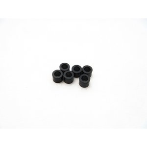 HS-48476 - Hiro Seiko 3mm Alloy Spacer Set (2.5mm) [Black]