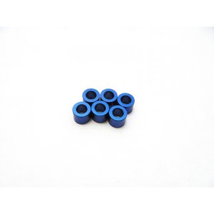 HS-48481 - Hiro Seiko 3mm Alloy Spacer Set (3.0mm) [Y-Blue]