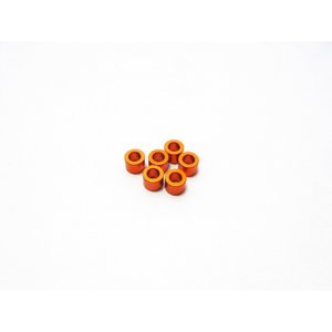 HS-48498 - Hiro Seiko 3mm Alloy Spacer Set (5.0mm) [Orange]