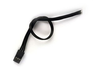 HSPC213 Servokabel JR 200mm schwarz H-SPEED