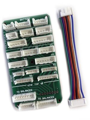 HSPX019 MULTI-BALANCE-BOARD-ADAPTER ALL-IN-ONE H-SPEED (THUNDERPOWER / HYPERION / JST-XH / EH)