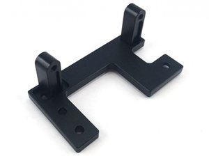 Hercules Hobby 1/14 Aluminum Steering Rack Upgrade For LKW Trucks (Black) - HH-UP0047BK