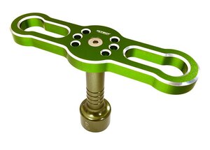 Hex Socket Wrench for 17mm Hex Wheel Nut C28125GREEN