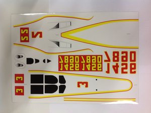 AWG-002 - Decals für Agartha Works IndyCar Body