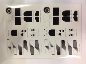 AWG-003 - Decals für Agartha Works IndyCar Body