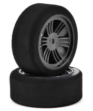 J1C73 CONTACT NITRO 1:10 CARBON-FELGE DOPPEL-COMPOUND C HARD VORN 26MM