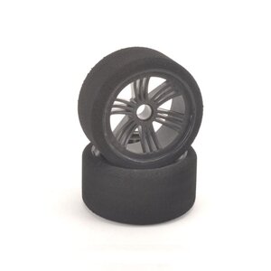 JW2-40FA CONTACT WGT/GT10 AUF FELGE SCHWARZ 40° VORN MOOSGUMMI
