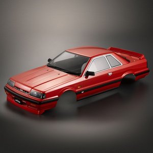 KB48677 - Killerbody Nissan Skyline R31 Karosserie lackiert Rot 195mm RTU